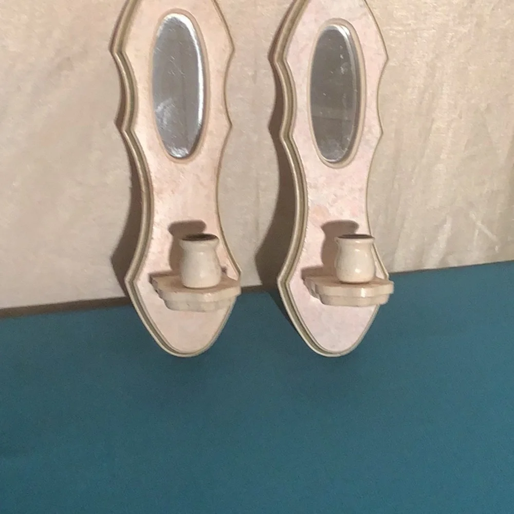 Cream Mirror Wall Decor